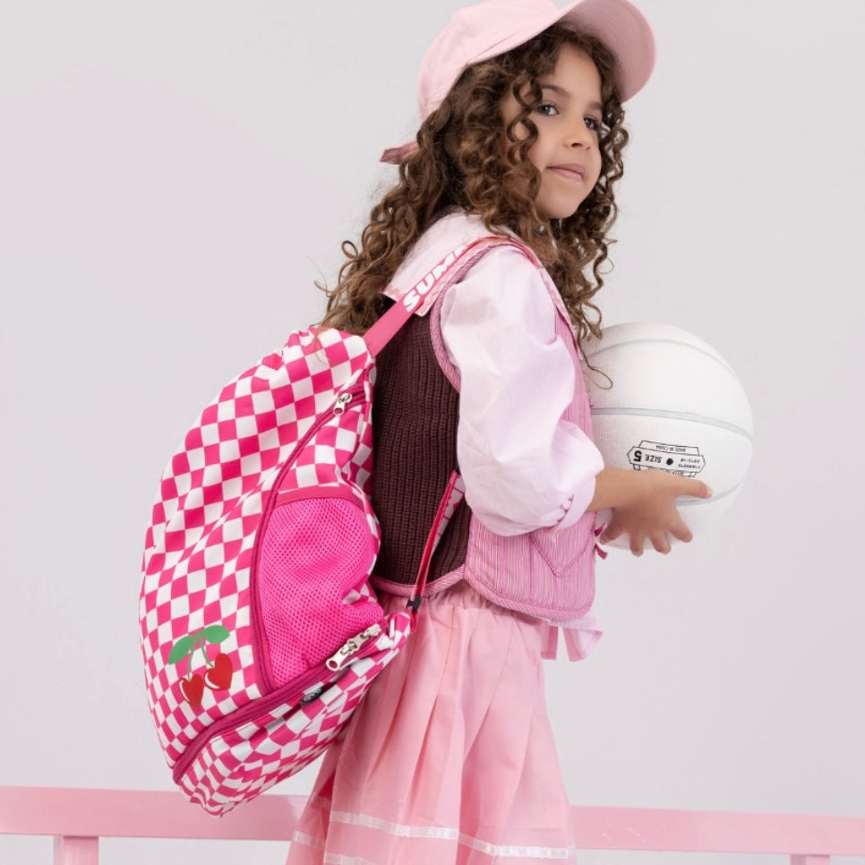 Flower Water-Resistant Camp Backpack