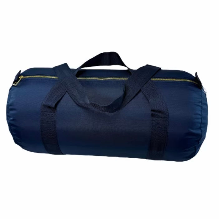 Navy duffel bag