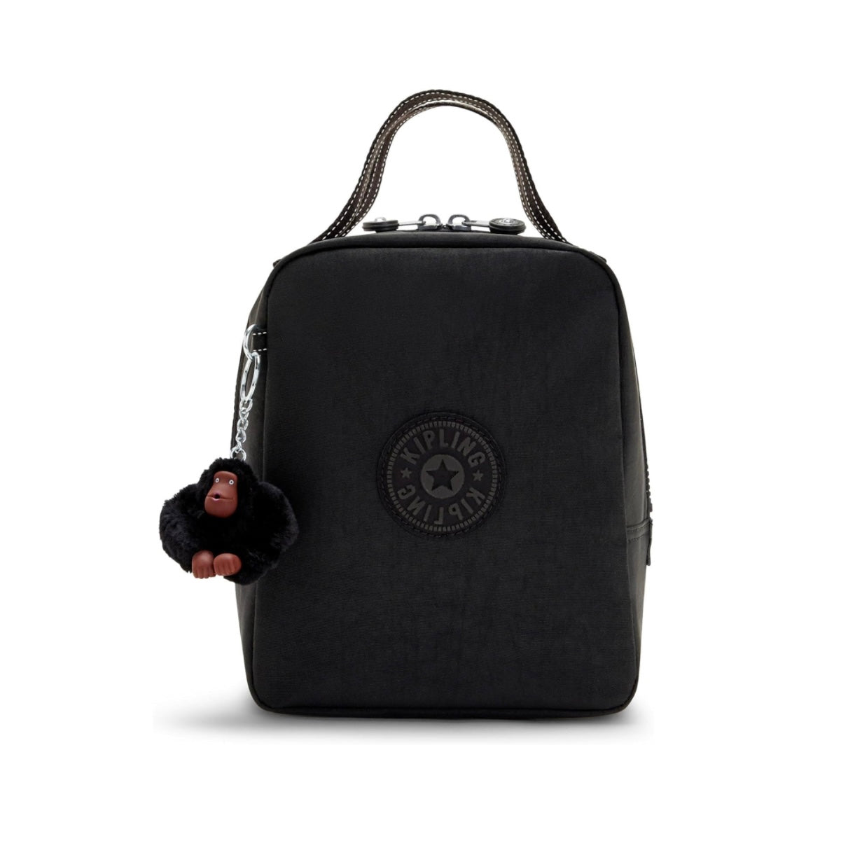 Kipling black insulated lunch bag