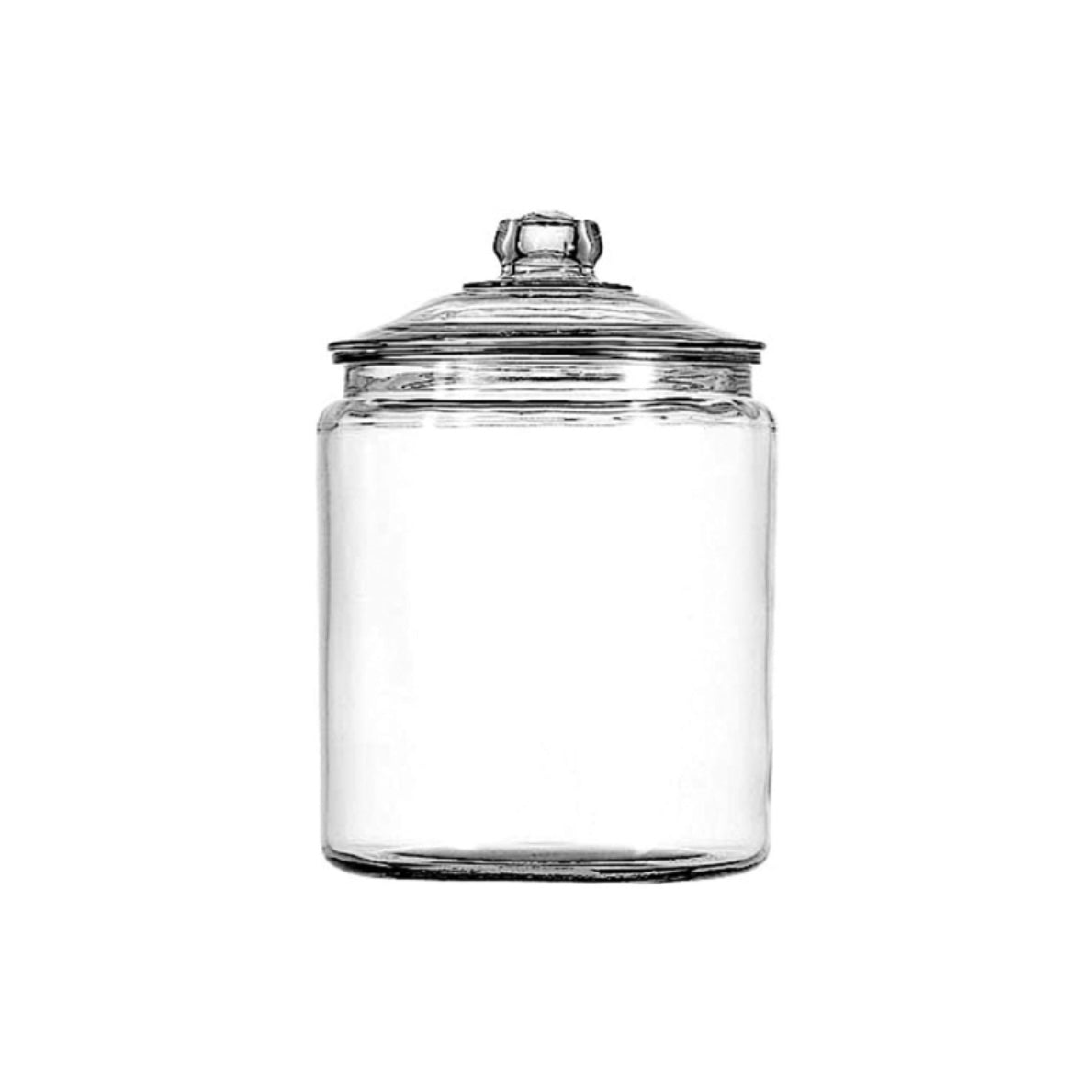 Glass 2 gallon cookie jar