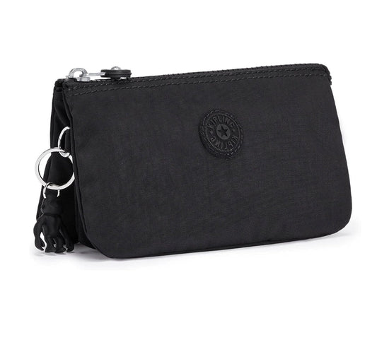 Kipling black large supplies pouch