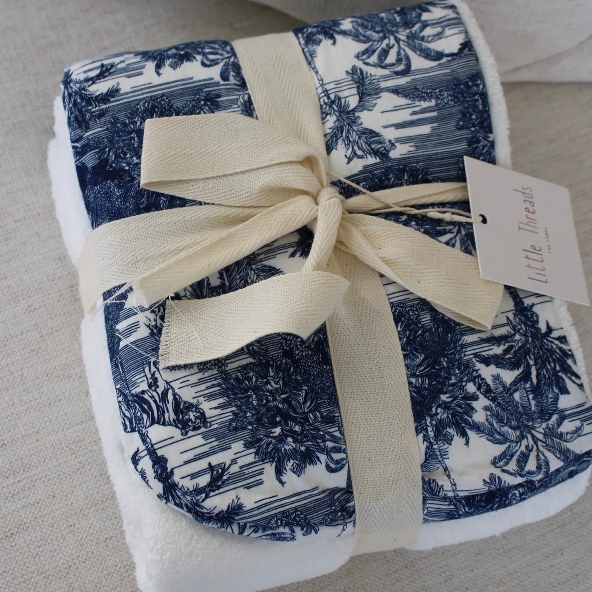 Little threads baby pink towel