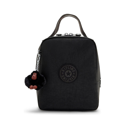 Kipling black insulated lunch bag
