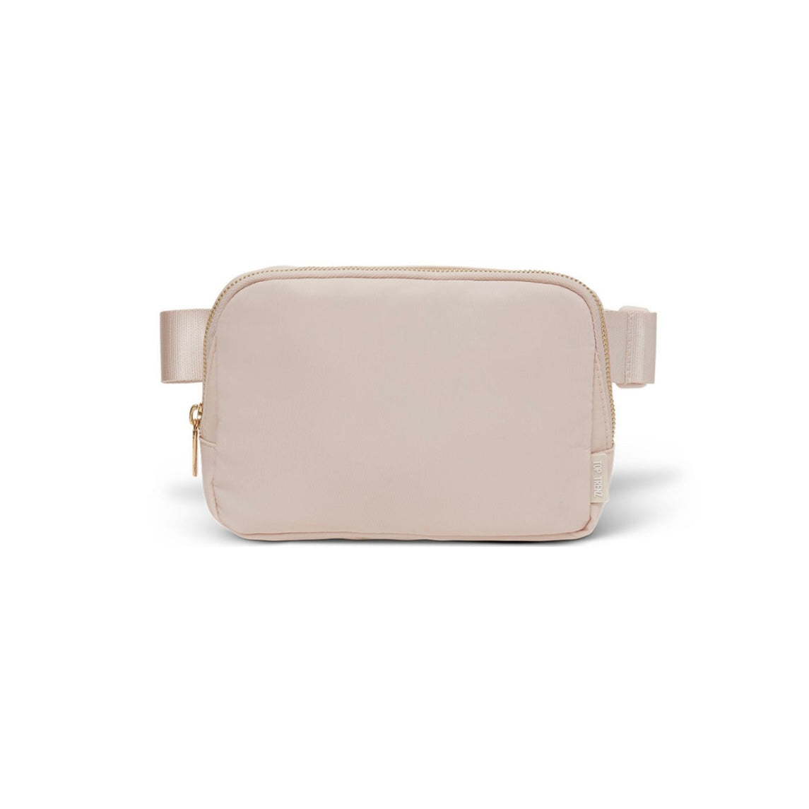 Beige belt bag