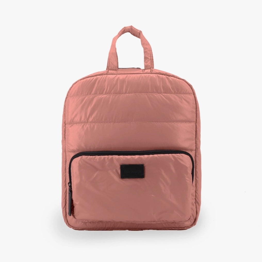 7am MIDI rose puffer backpack