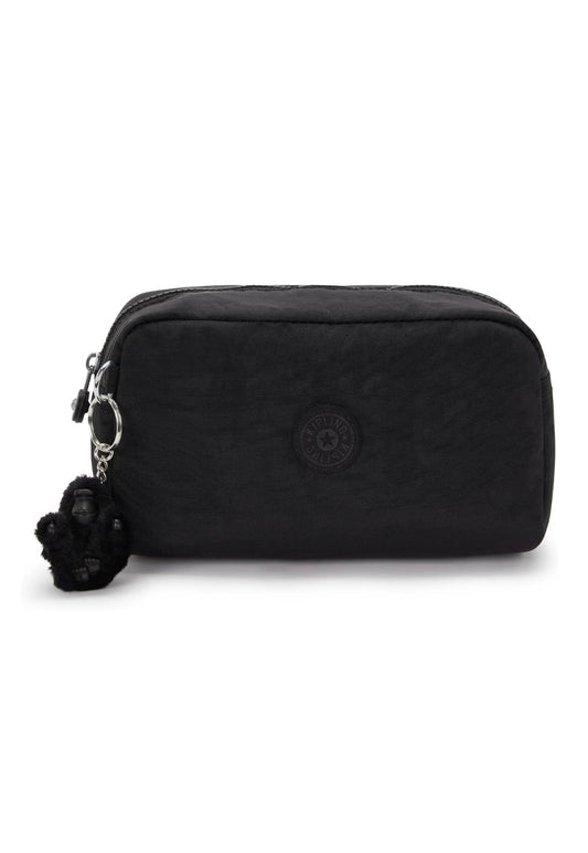 Kipling black L supplies/makeup pouch
