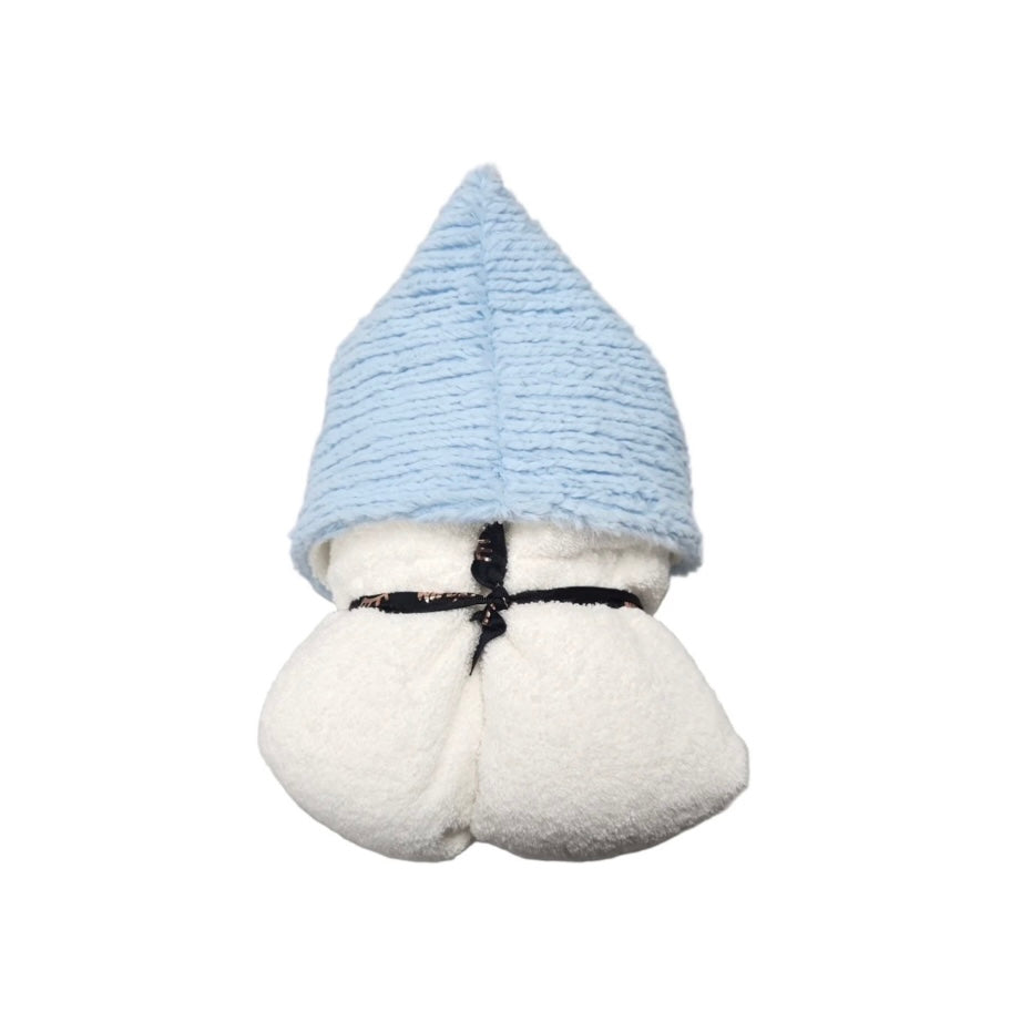 Winx&blinx blue fur hooded towel