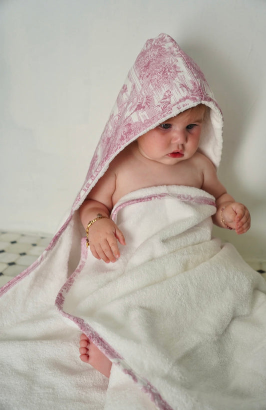 Little threads baby pink towel