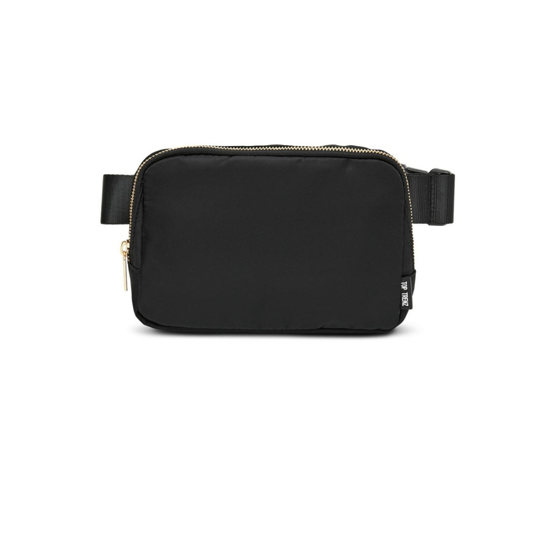 Black belt bag