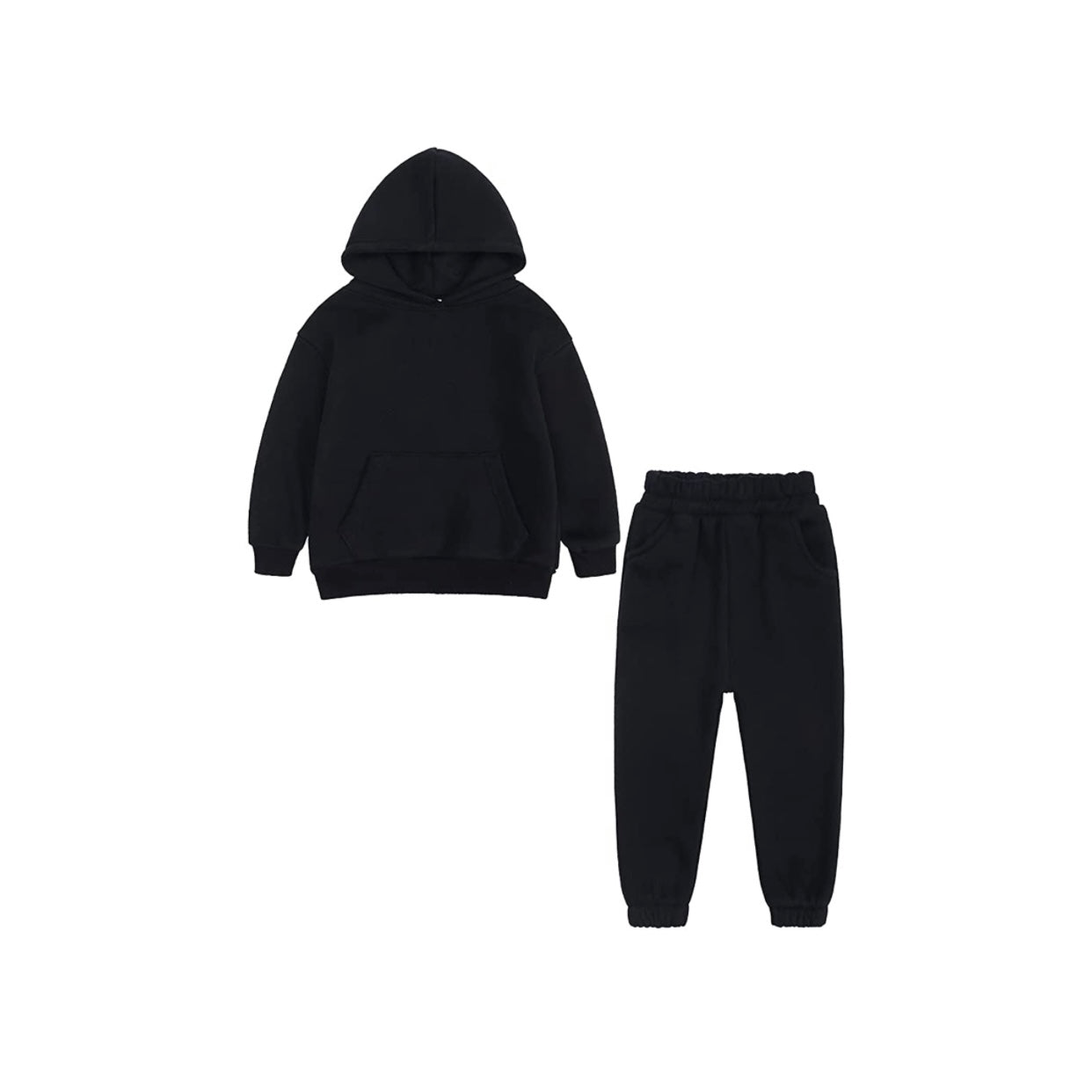 Kids 2 piece sweatshirt set black