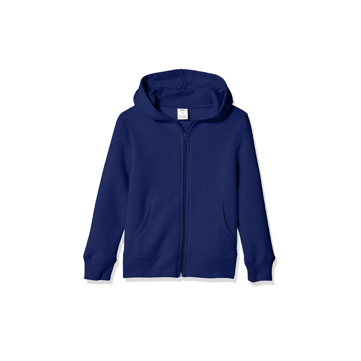 Kids zip up sweater navy