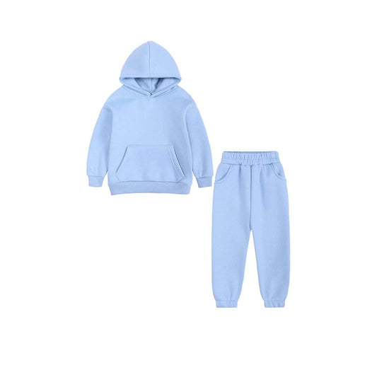 Kids 2 piece sweatshirt set blue