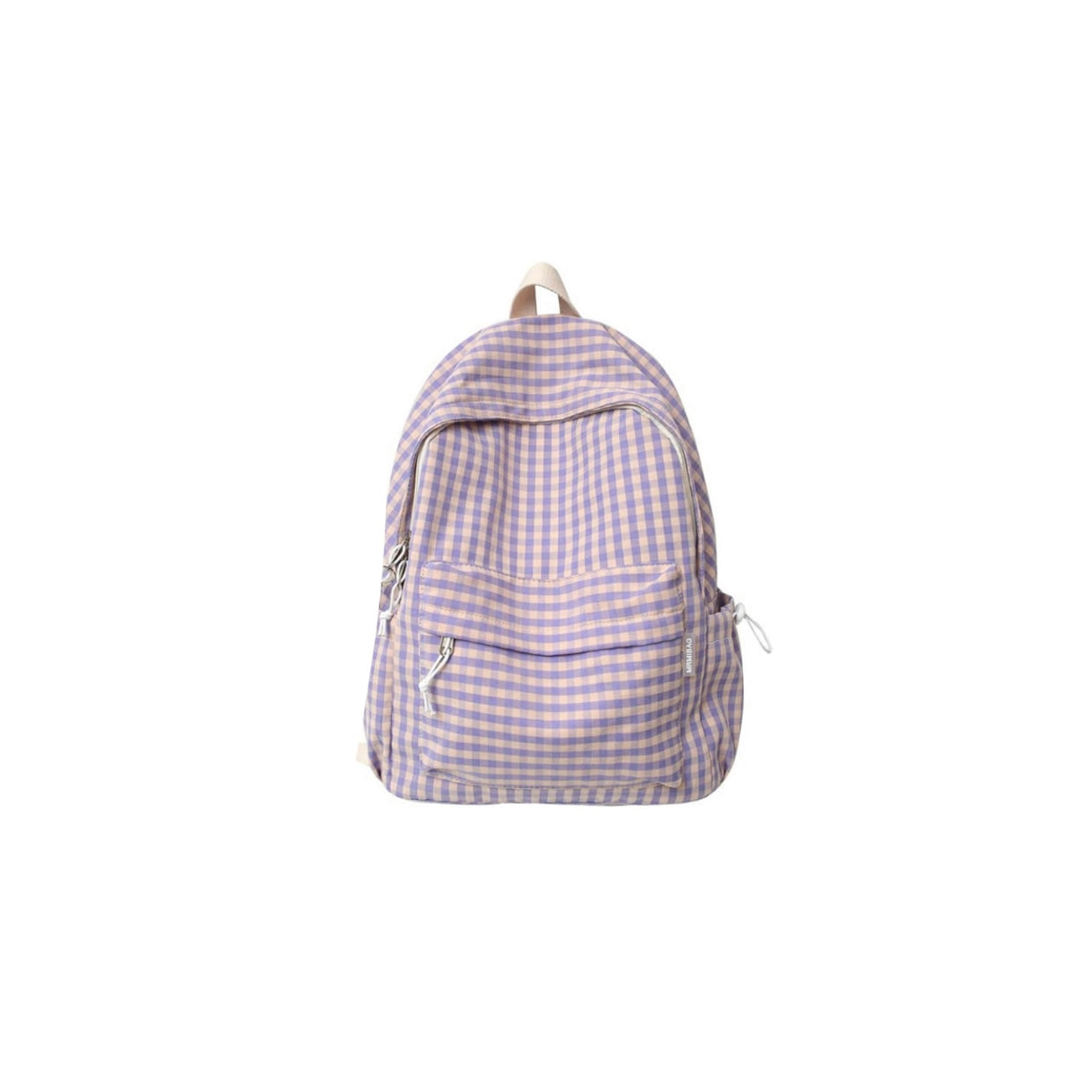 Gingham backpack