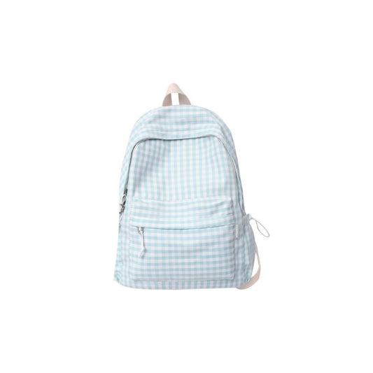 Gingham backpack